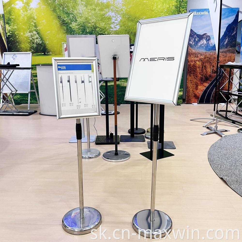 Výstava Moveble Stock Stock dosky Exhibition Movable Poster Board Display Stand